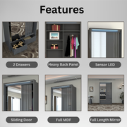 Elara Sliding Door Wardrobe